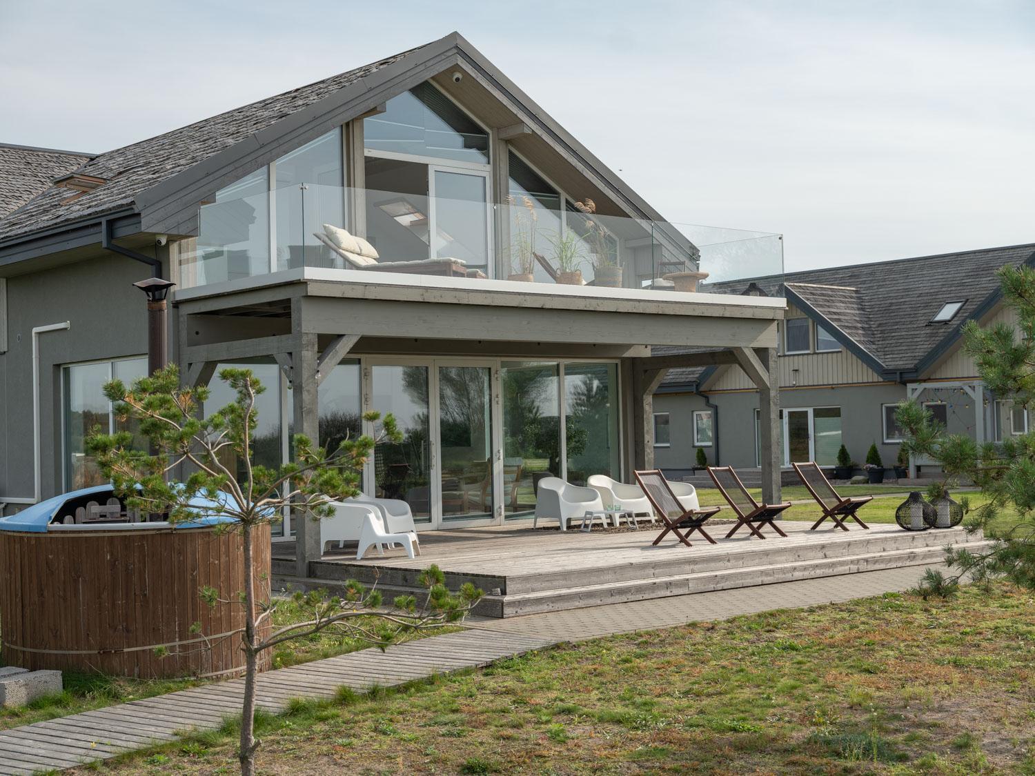 Skrablas Boutique Hotel Rucava 外观 照片
